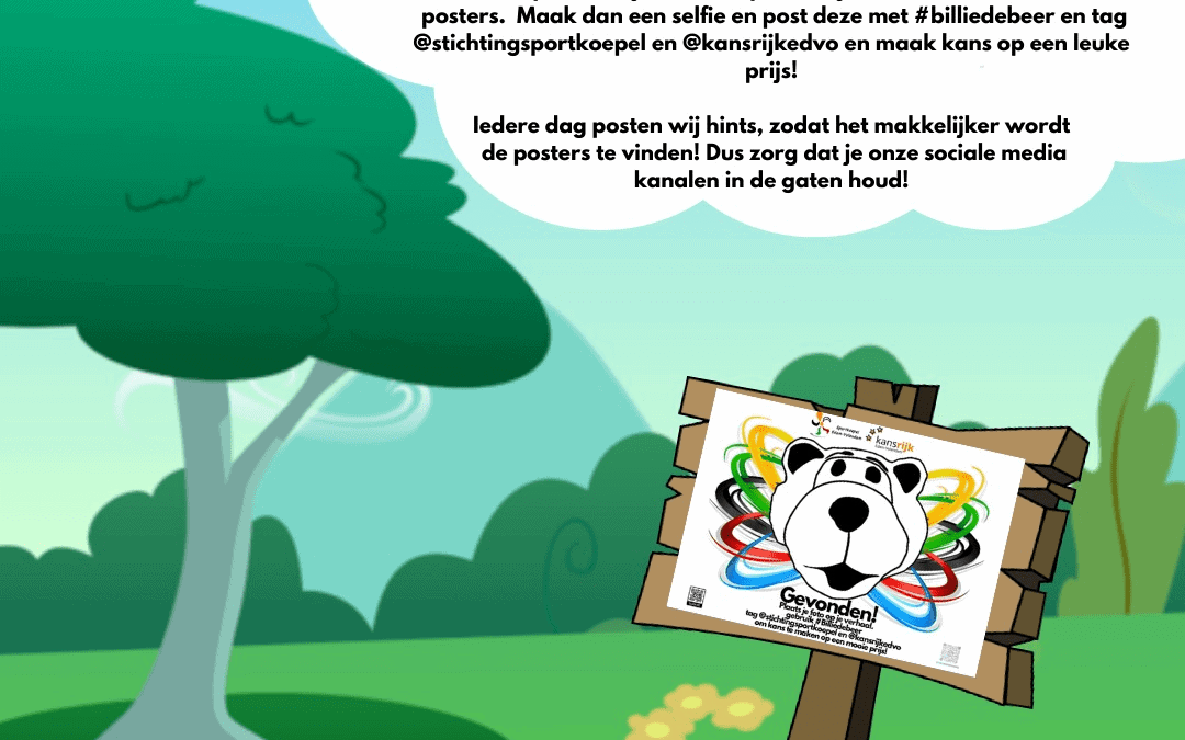 Doe mee met de Billie Poster Speurtochten