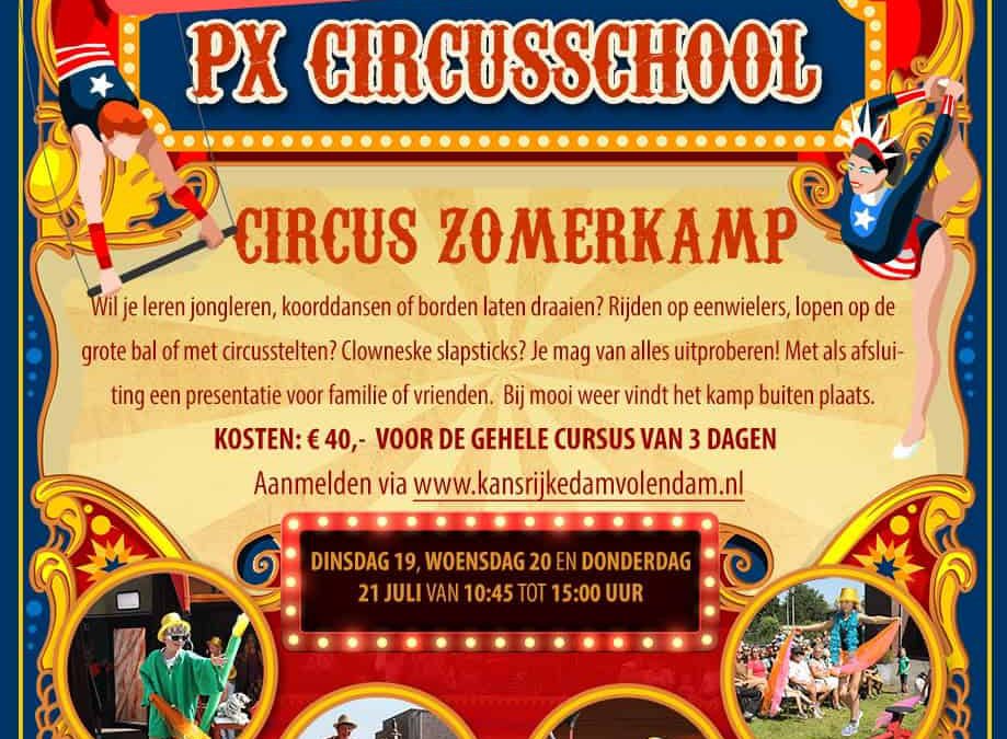 Circus Zomerkamp 2022 in Edam