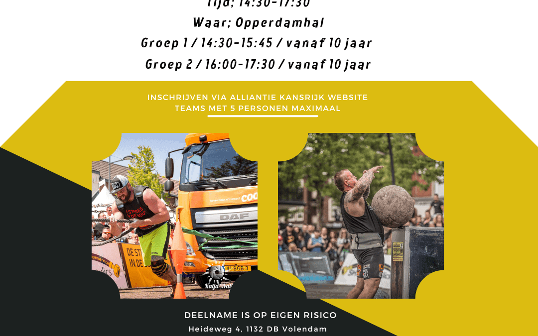 12 Mei: Sterkste van Volendam