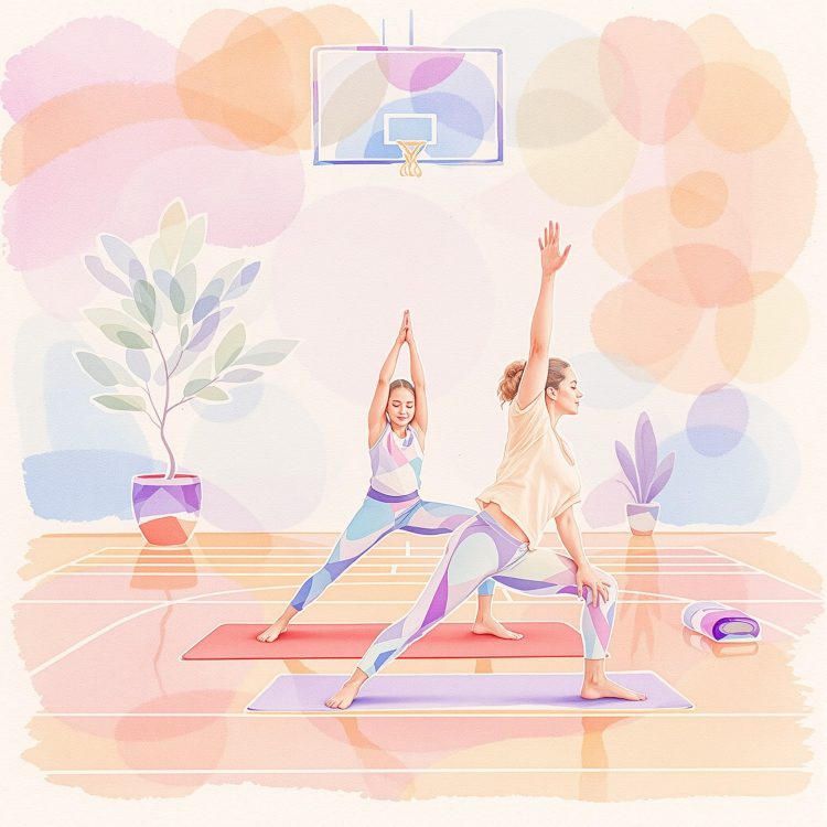 Ouder & tiener Yoga